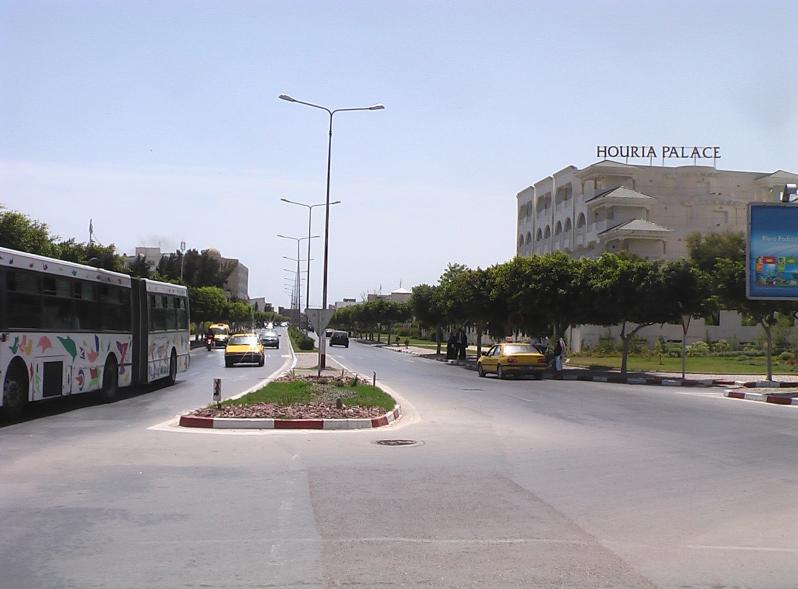 Center of Port El Kantaoui