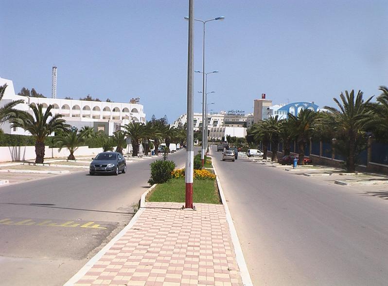 Center of Port El Kantaoui