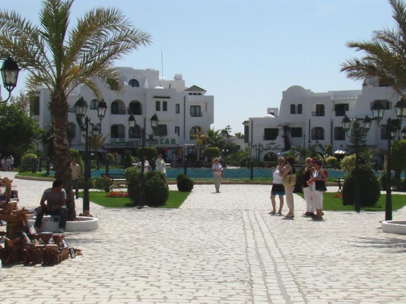 Brunnen in Port El Kantaoui in Tunesien