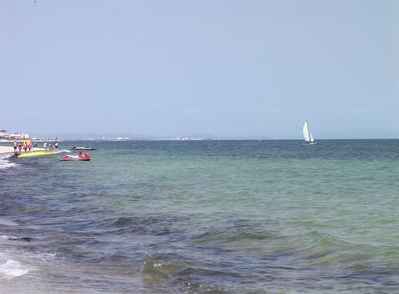 Strand in Port El Kantaoui in Tunesien