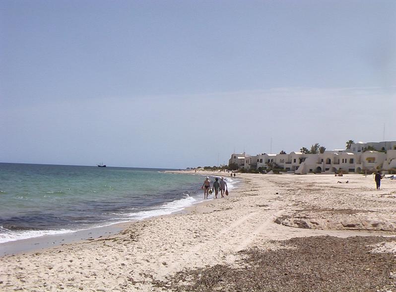 Strand in Port El Kantaoui in Tunesien